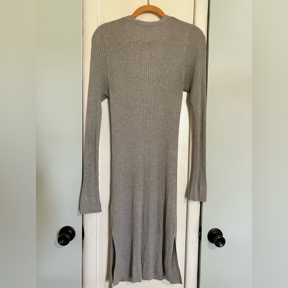 Anthropologie Gray Duster Cardigan Medium - Picture 5 of 5